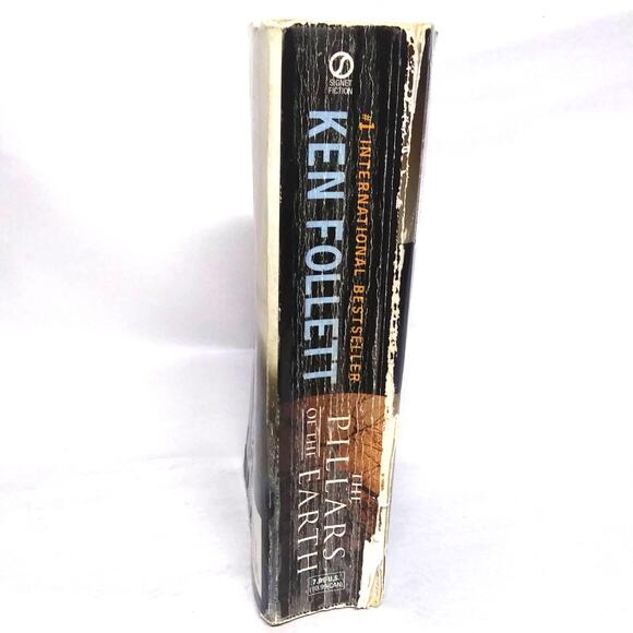 VTG 1989 'The Pillars of the Earth' by Ken Follett - Original Paperback Edition - Picture 2 of 7